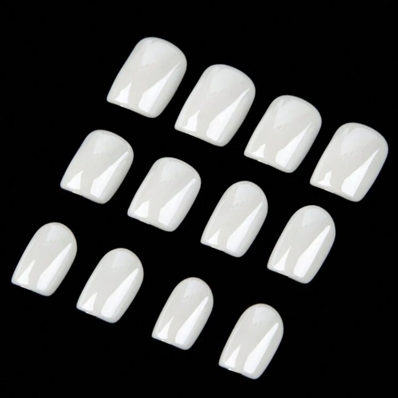 Short White Chrome